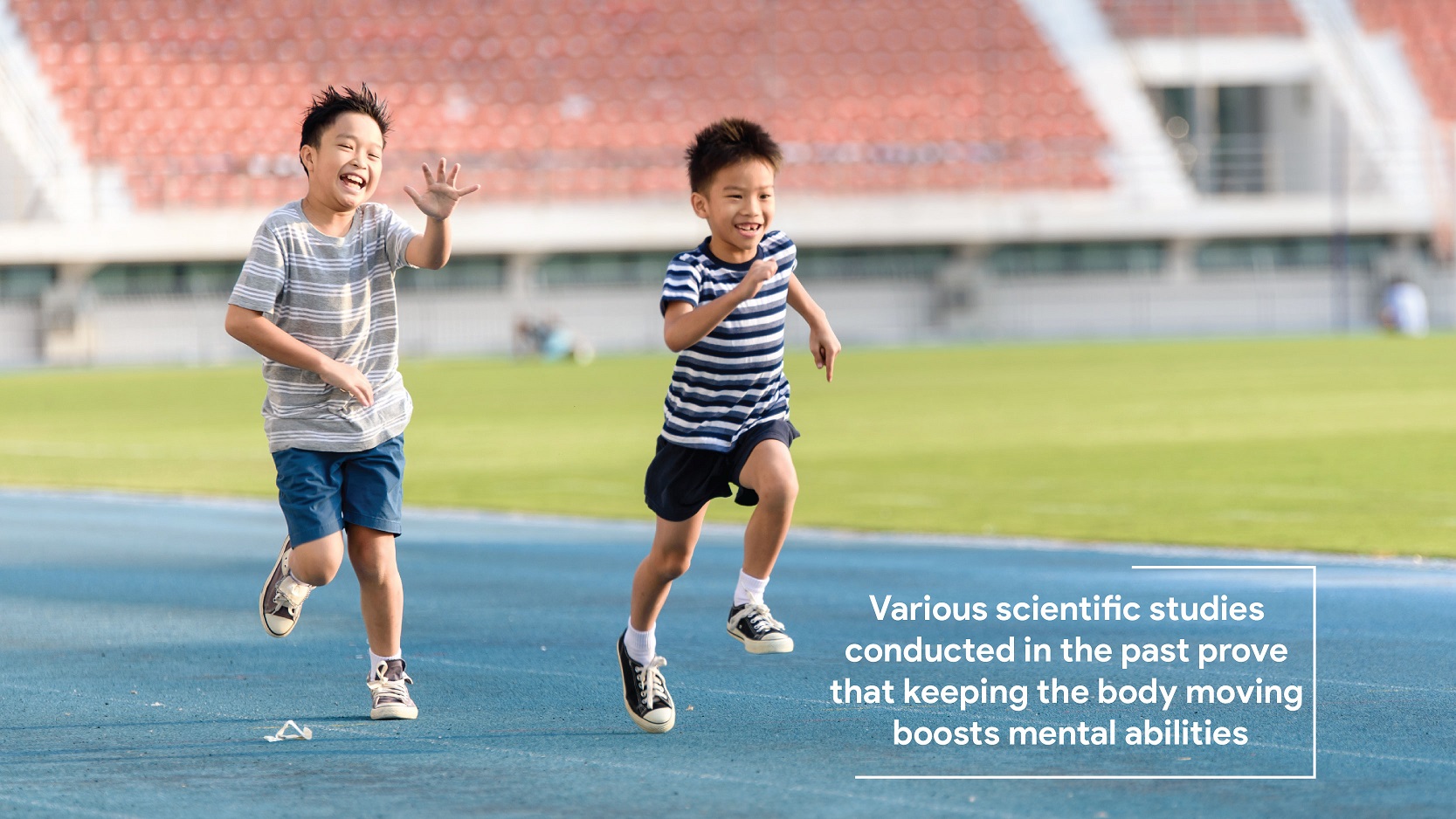 Various scientific studies conducted in the past prove that keeping the body moving boosts mental abilities