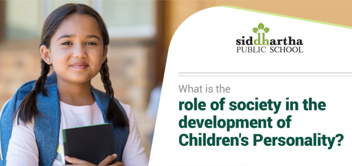 Role of society in the development of children's personality