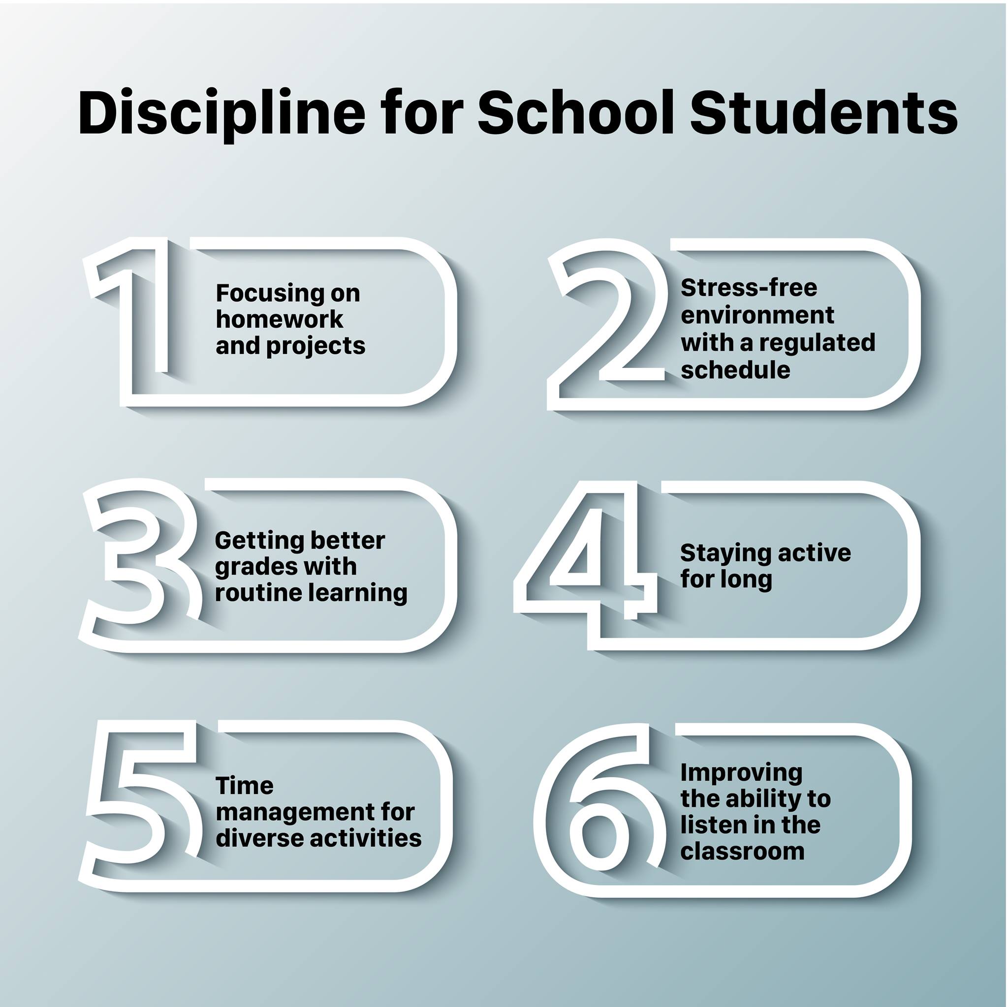 importance of discipline in doing homework